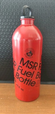 MSR Liquid Fuel Aluminum Bottle Leak Proof Travel Camping 22 Ounce Used (: Read