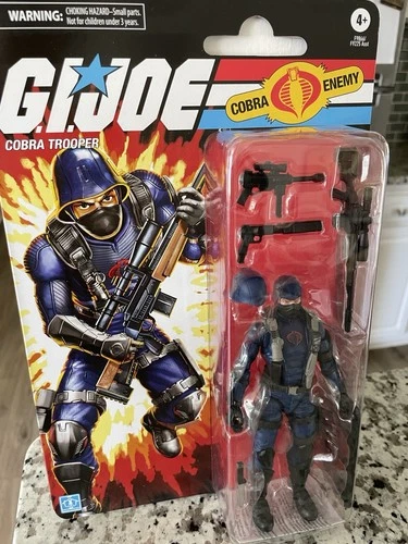 G.I. Joe Classified Series Cardback Cobra Trooper 6”