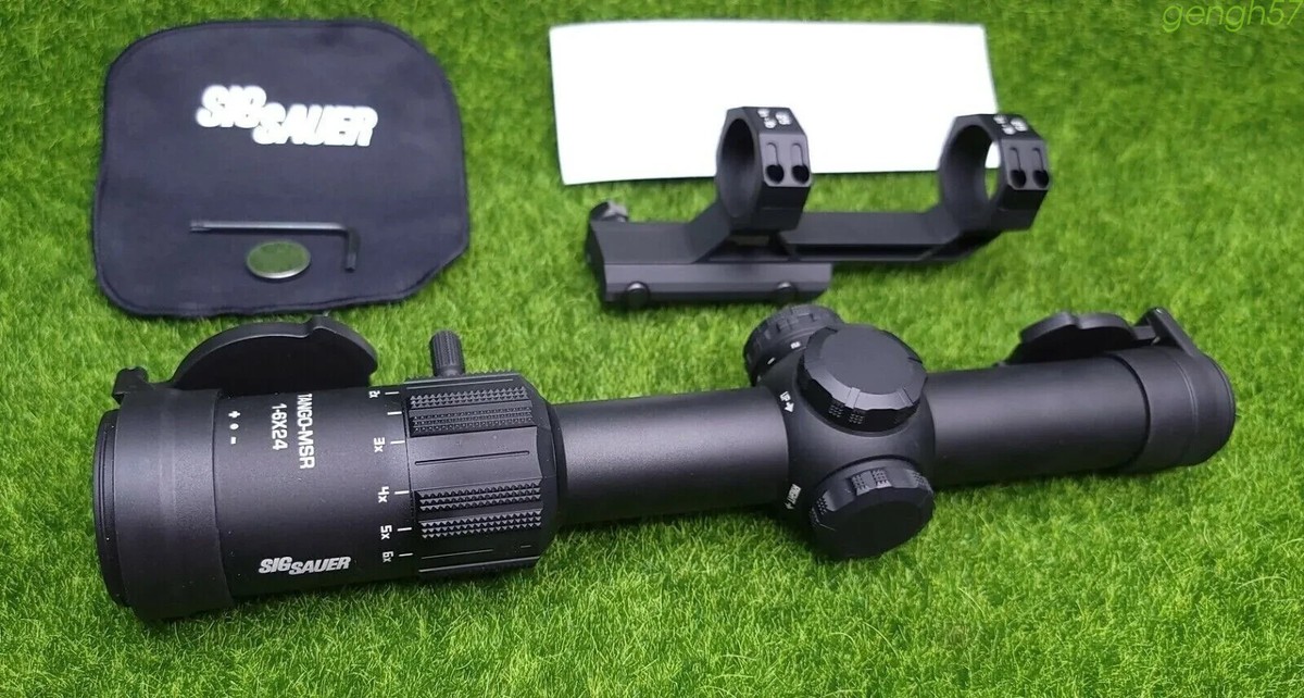 SIG SAUER TANGO-MSR LPVO 1-6x24mm Riflescoupe - Black (SOT61000