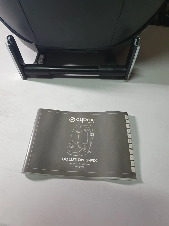 Cybex Gold Solution S-Fix Kinderautositz Isofix Gr. 2 - 3,  15-36 kg - schwarz - Bild 3 von 4