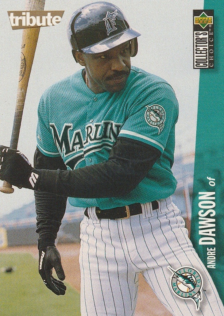 1996 Upper Deck Collector's Choice - Tribute Andre Dawson #150 Marlins