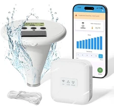 WiFi Pool Alarm Solar Wave Dual Alert App & Device Sensitivity Smart App Control