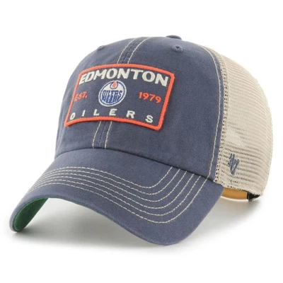 47 Brand Trucker Vintage Cap - WABASH Edmonton Oilers