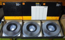 Kodak Carousel Transvue 140 Slide Trays 3 in Original Boxes Vintage