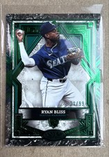 2025 Topps Tier One - Ryan Bliss, Ryan Bliss #89 Green Foil /99 (RC)