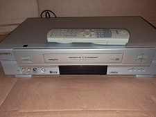 TOSHIBA V752UK NICAM VCR VHS Video Cassette Recorder PLAYER REMOTE WORKING,,