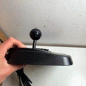 Sega Saturn Virtua Stick MK-80112 Black Wired Arcade Fight Stick Controller