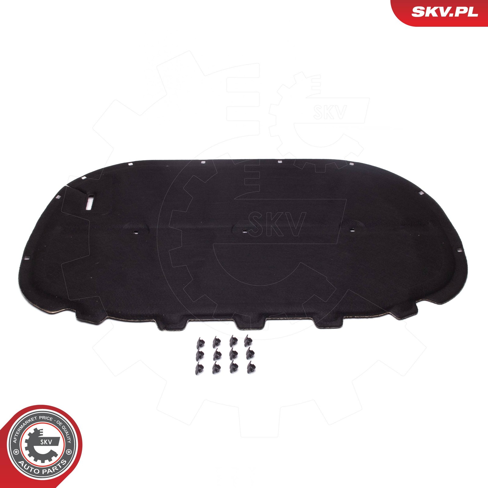 Für ESEN SKV 97SKV859 soundproofing of the bonnet of VW Passat B8