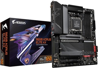 GIGABYTE B650 AORUS Elite AX (AM5/LGA 1718/ AMD B650/ATX/ 5-Year Warranty/DDR5)