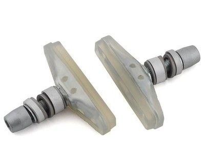 Kool Stop Flatland Brake Pads (Threaded) (Clear) (Pair) [KS-FLTCL]