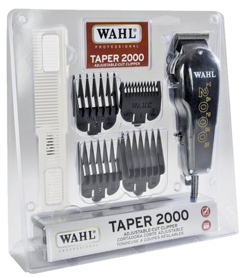 Wahl Taper 2000 Adjustable Professional Clipper 4 Cutting Guides 8472-850