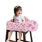 Dual-Belt High Chair Cover, Baby High Chair Cover, Upgrade Version, for Woode...