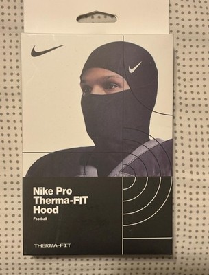 Black Nike Pro-Therma Fit Hood (One Size Fits All)