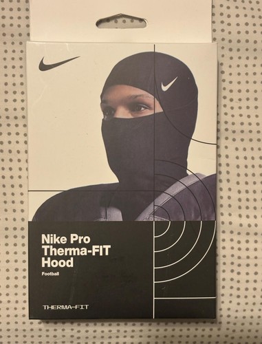 Black Nike Pro-Therma Fit Hood (One Size Fits All)