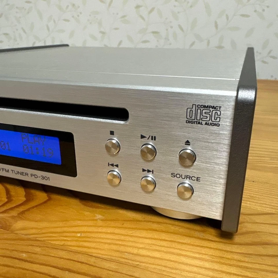 Teac PD-301-X CD Player With Wide FM Tuner USB - Image 3 of 4