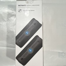 SOWO Surgeboom Black Wireless Speaker True Wireless Stereo Bluetooth