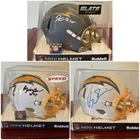 Los Angeles Chargers Autographed Mini Helmets Lot of 3 - Johnson Rice Colson