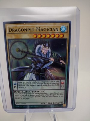 Dragonpit Magician PEVO-EN014 Pendulum Evolution 1st Edition Yu-Gi-Oh! TCF Holo