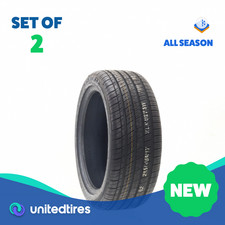 Set Of 2 New 21545zr17 Kumho Ecsta Lx Platinum 91w - 1032