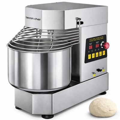 Commercial Spiral Dough Mixer, 10.5Qt 750W