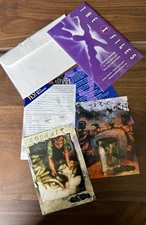 THE X-FILES CONDUIT OPENING DAY PROMO CARDS (4). Two Never Opened. ￼