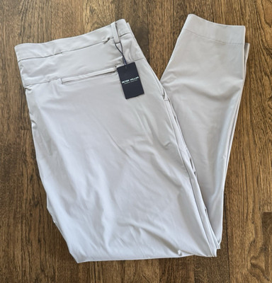 Peter Millar NWT Men's 44x30 Gale Gray Performance Jogger Ankle Pants NWT$185