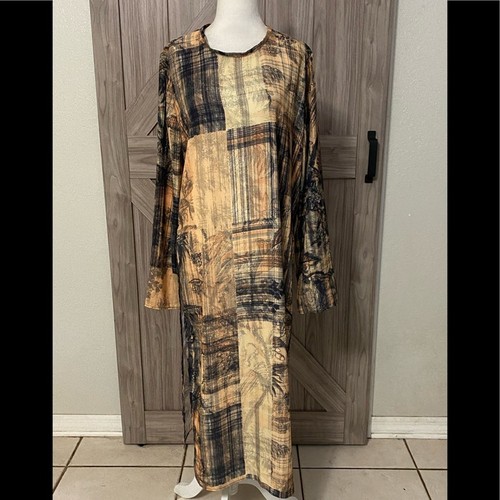 MTWTFSS Weekday Medium long sleeve long dress