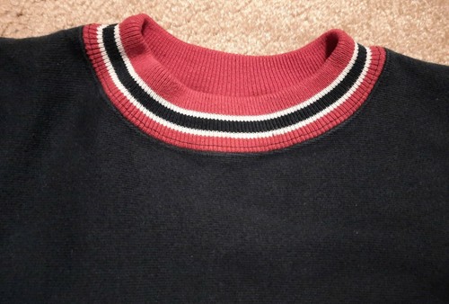 Red Ringer Crew Neck Sweatshirt 