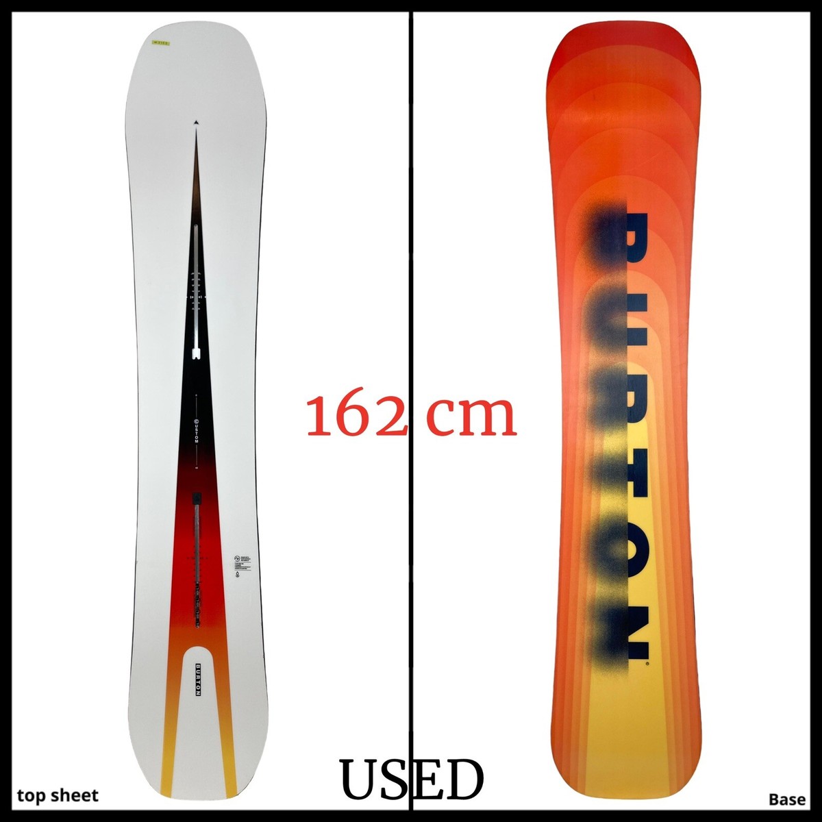 2457 Burton Custom Camber Mens Snowboard 162 cm 2024 | eBay