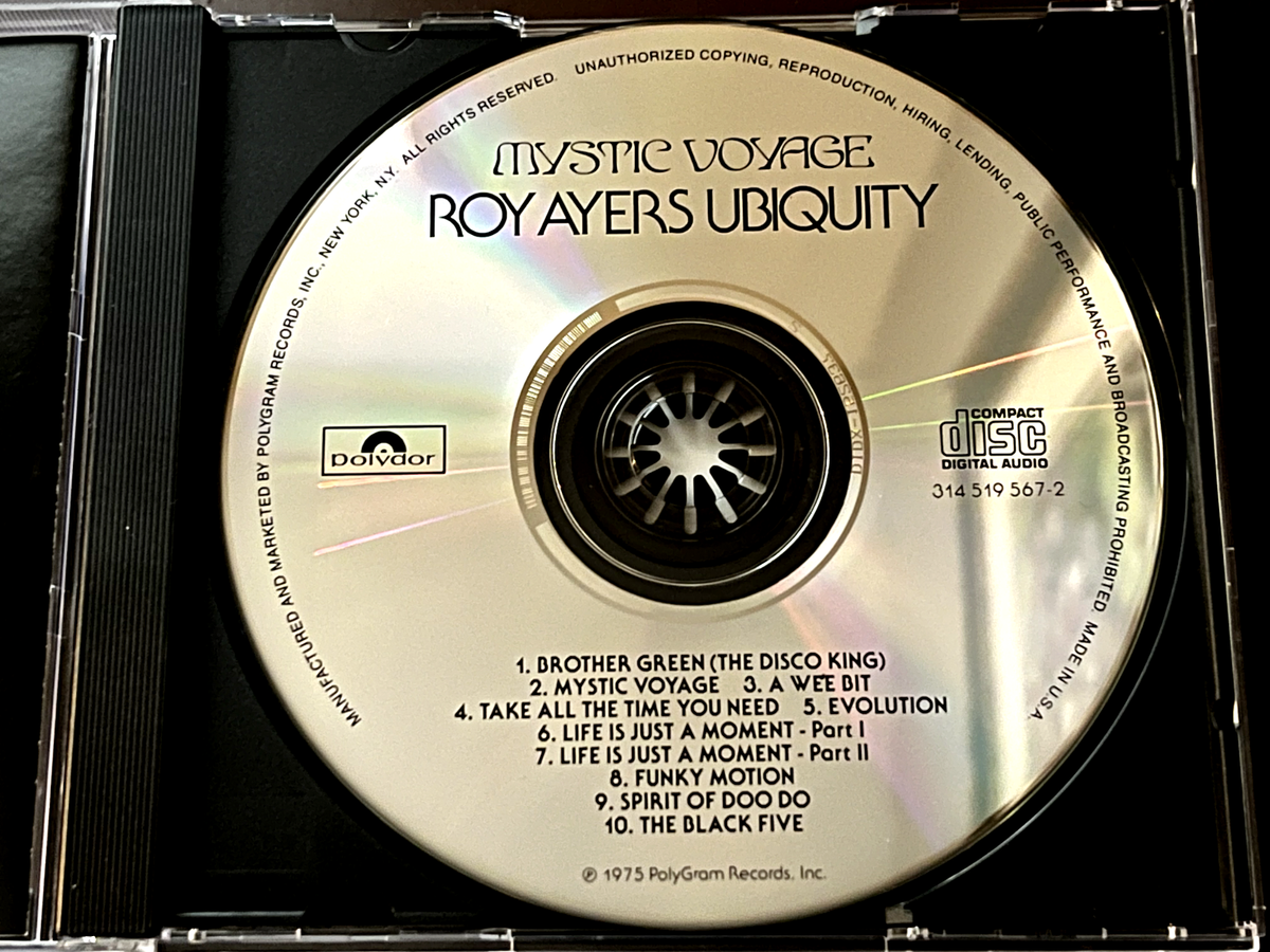 MYSTIC VOYAGE by Roy Ayers/Roy Ayers Ubiquity (CD, Mar-2003