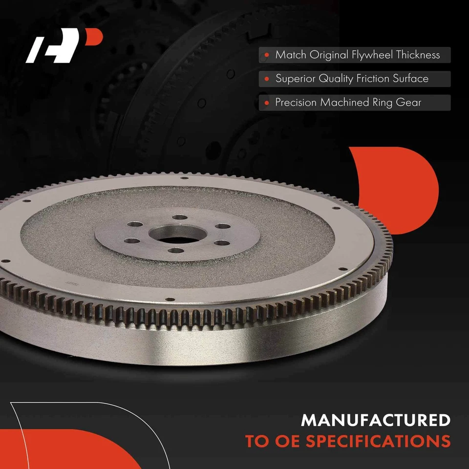 Volante de embrague para Chevy HHR Cobalt Oldsmobile Alero Pontiac 6 agujeros 135 dientes Foto 4 de 4