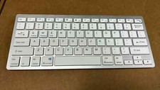 50OHM Wireless Keyboard White For PC Laptop iMac iPad Android Phone