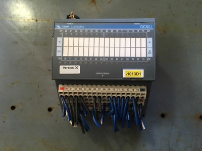 KBA / ABB Bus Module, DC501-CS31, S500, 24vdc supply, 16DI 8DC 8DO, DR-3895