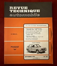 Revue technique Peugeot 104