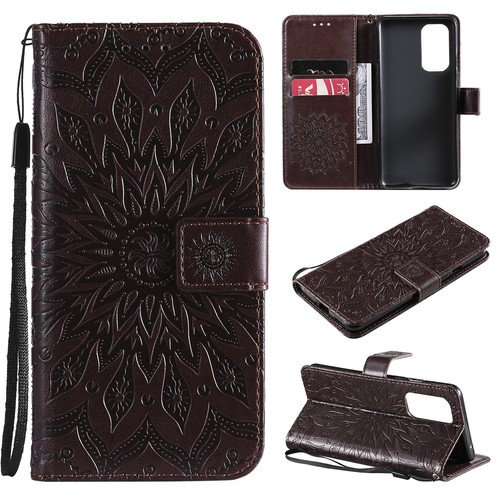 For OnePlus Nord N100 N200 9 8T Flower Pattern PU Leather Flip Wallet Case Cover - Picture 17 of 20