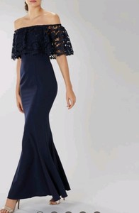 coast black suze bardot maxi dress