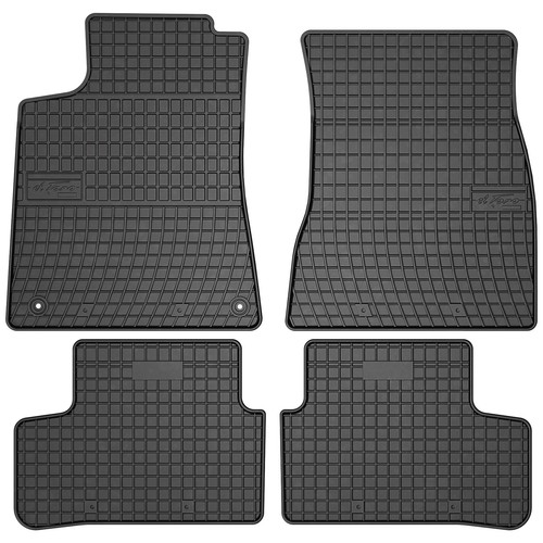 Tapis De Coffre Voiture Sur Mesure Mercedes-Benz GLA H247 2020-2023 - Cuir Imperméable Antidérapant Noir Beige
