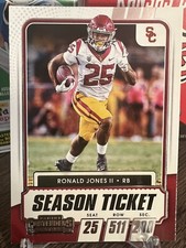 2021 Panini Contenders Draft Picks Football Season Ticket #71 NFL Ronald Jones