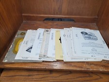 Huge Lot Of 50s-60s Tube Radio,tv,reel To Reel, Record Player And More Manuals