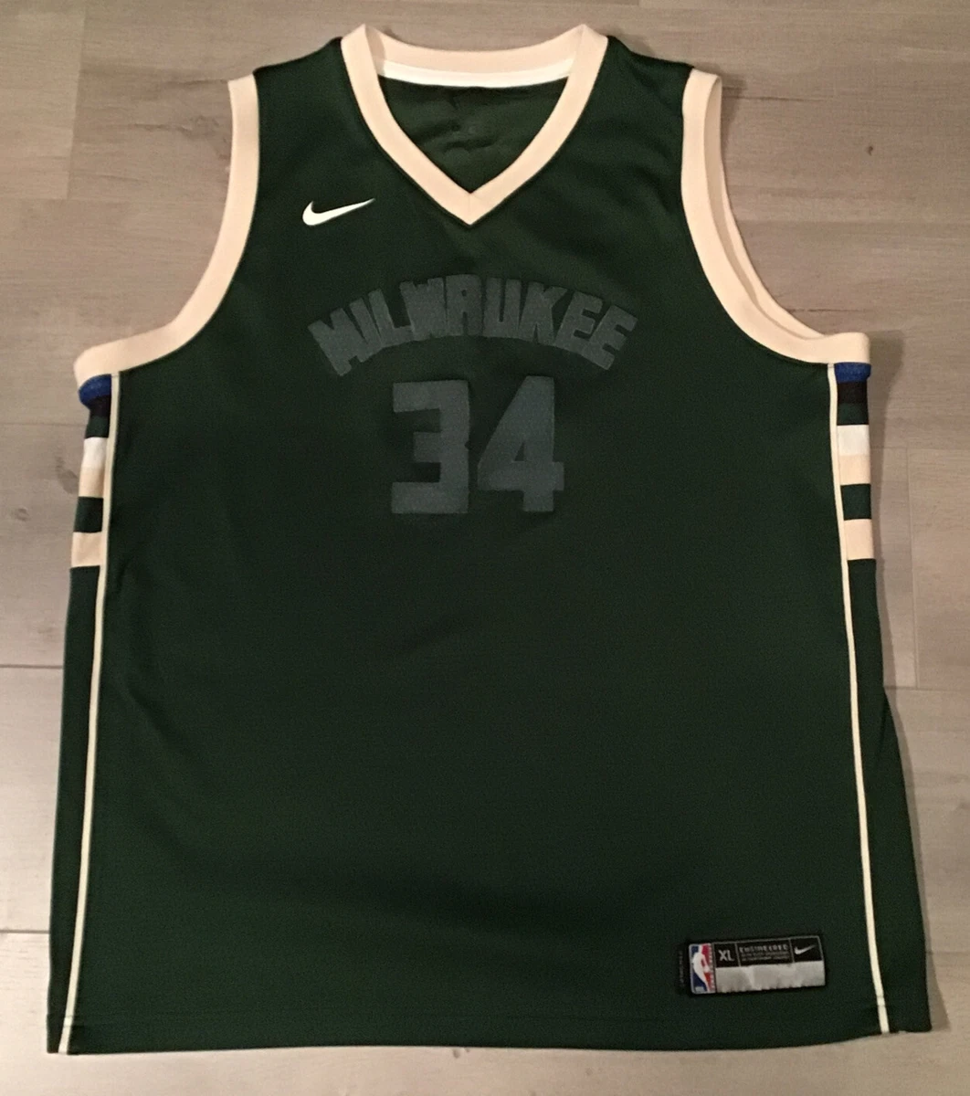 Youth Milwaukee Bucks Giannis Antetokounmpo Nike White Swingman Jersey