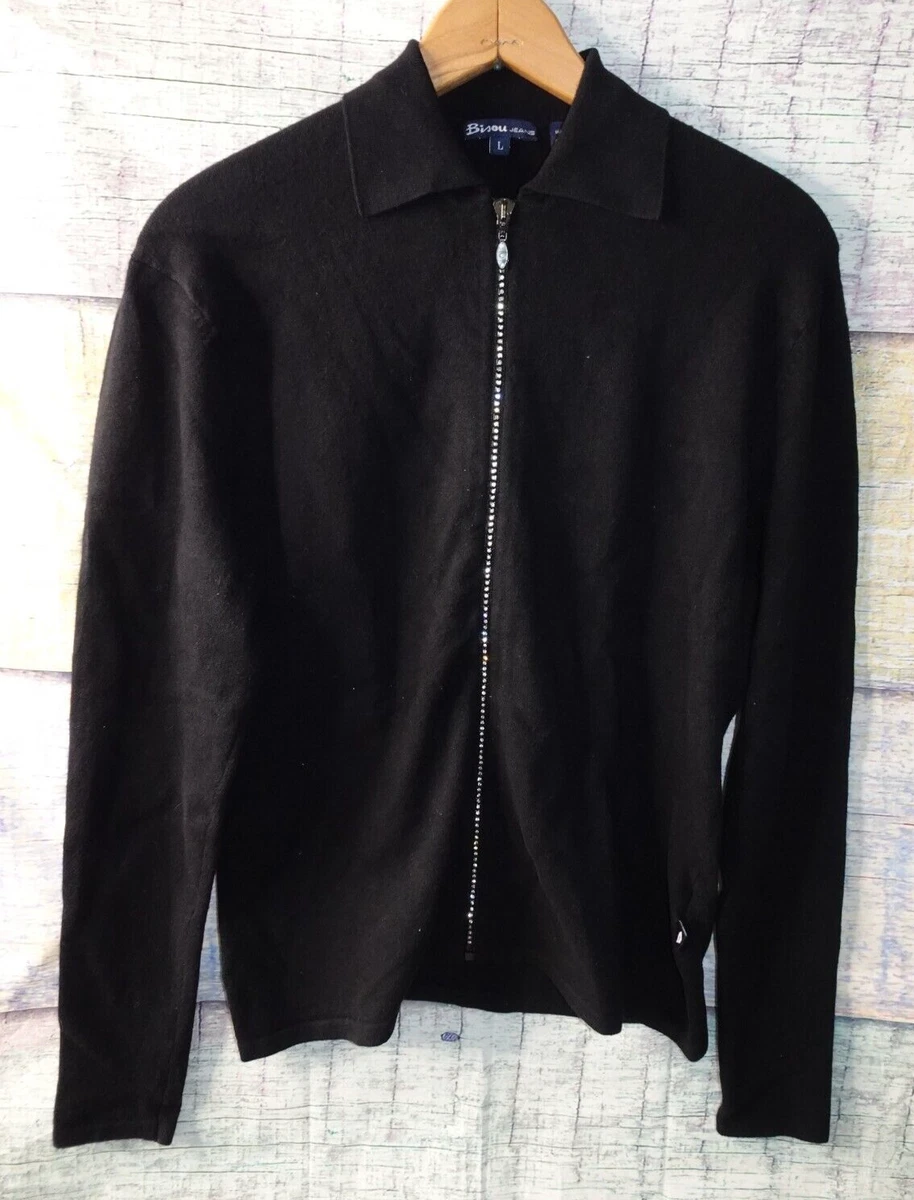 Sweater with cheap circle zipper