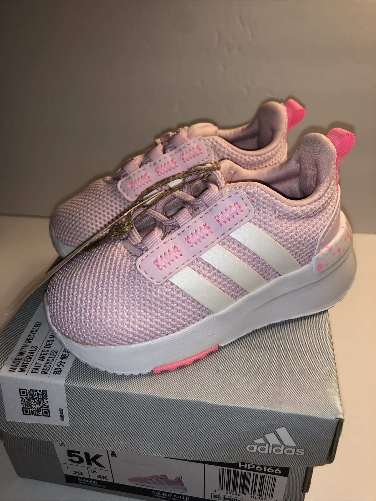 Children Unisex Shoes adidas Kids Racer TR21 (Infant/Toddler) Size 6K New In Box