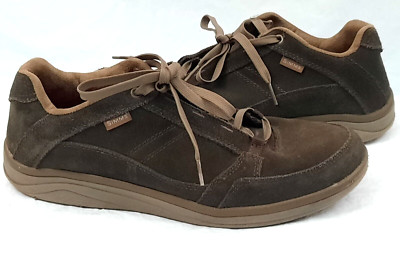 Simms Westshore Men's Size 11.5 Suede Lace-Up Shoes Dark Olive