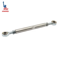 ADJUSTABLE 5 1/2" TENSIONING ROD HEIM JOINT ALTERNATOR BRACKET SBC BBC 350 454