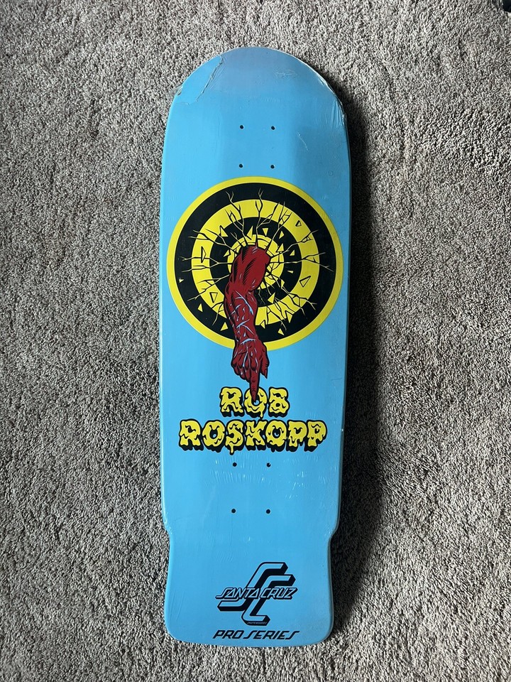 Limited Edition Santa Cruz Skateboards Rob Roskopp Light Blue