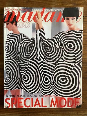 MADAME FIGARO März 2001 - Cristina ESPERSEN - Special MODE - Charme Fashion Pub
