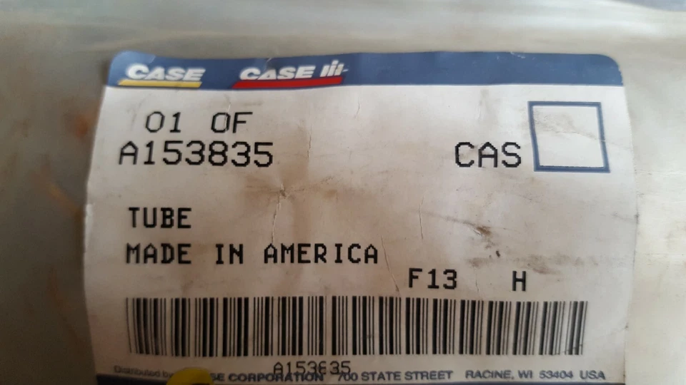 SE ADAPTA A CNH CASE A153835 TUBO BLOQUE CILINDRO 780B, 1080, 50, 1080B, W24C, 40, W14, Foto 2 de 4