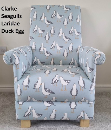 Clarke Fabric Children's Chairs Kids Armchairs Girls Boys Animals Bedroom Small - Picture 49 of 72