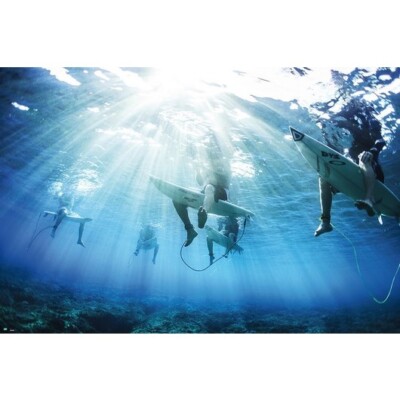 Poster SURFER -  Sitting - Waiting  91,5x61cm NEU 59622ge