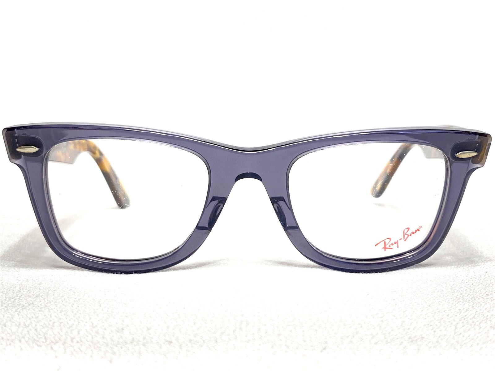 NUEVO Monturas de gafas grises Ray Ban Wayfarer RB5121 5629 50/22~150 para hombre